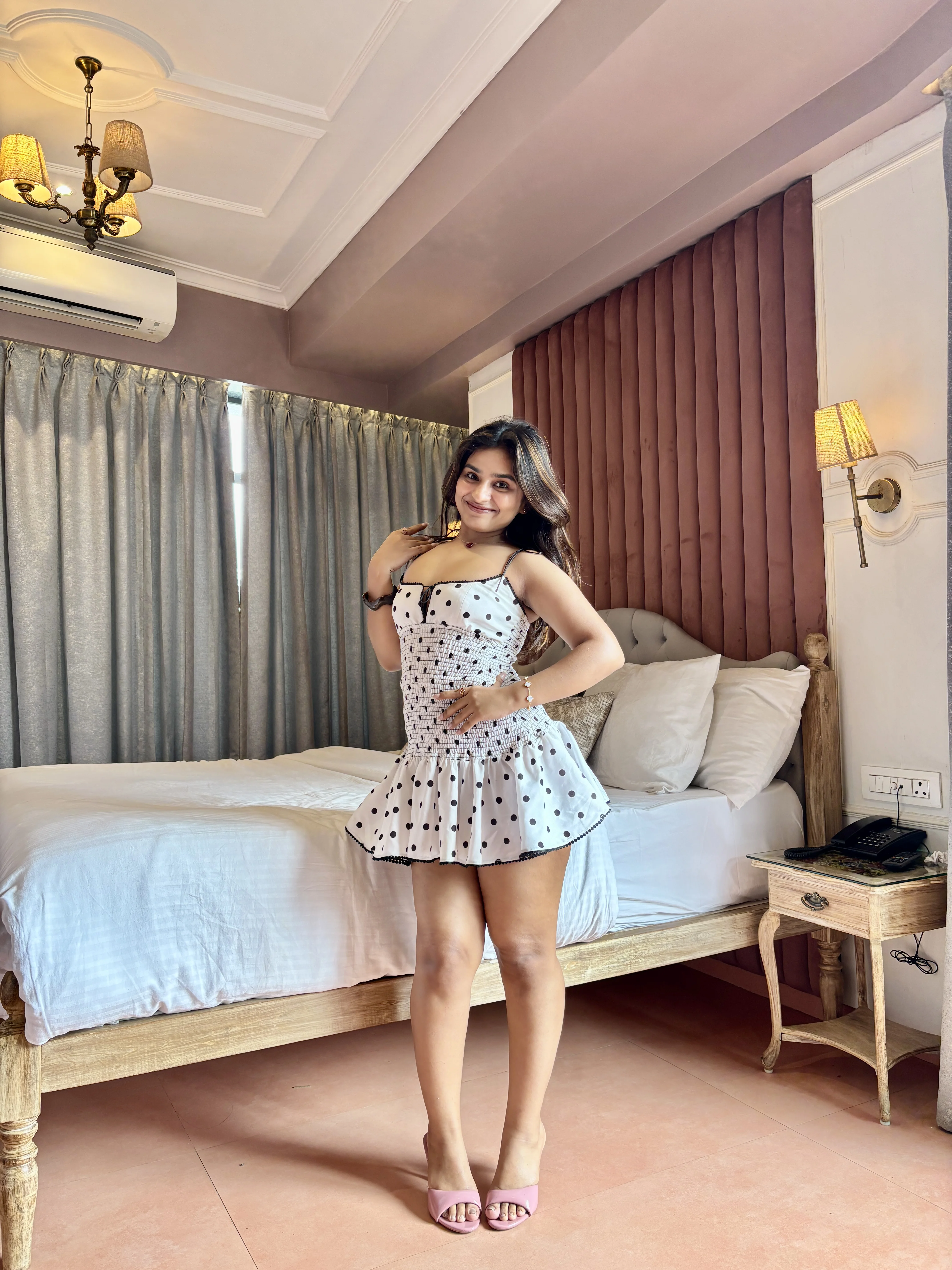 POLKA POP MINI DRESS